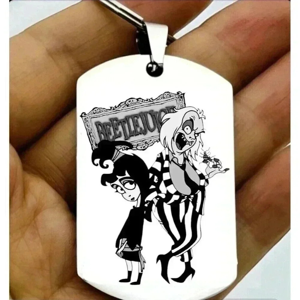 Beetlejuice Lydia Hot Lover Cute Keychain